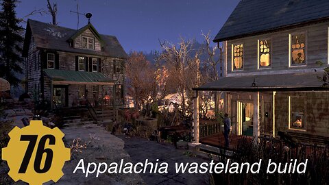 Fallout 76 Appalachia wasteland pre-existing structure restoration camp build