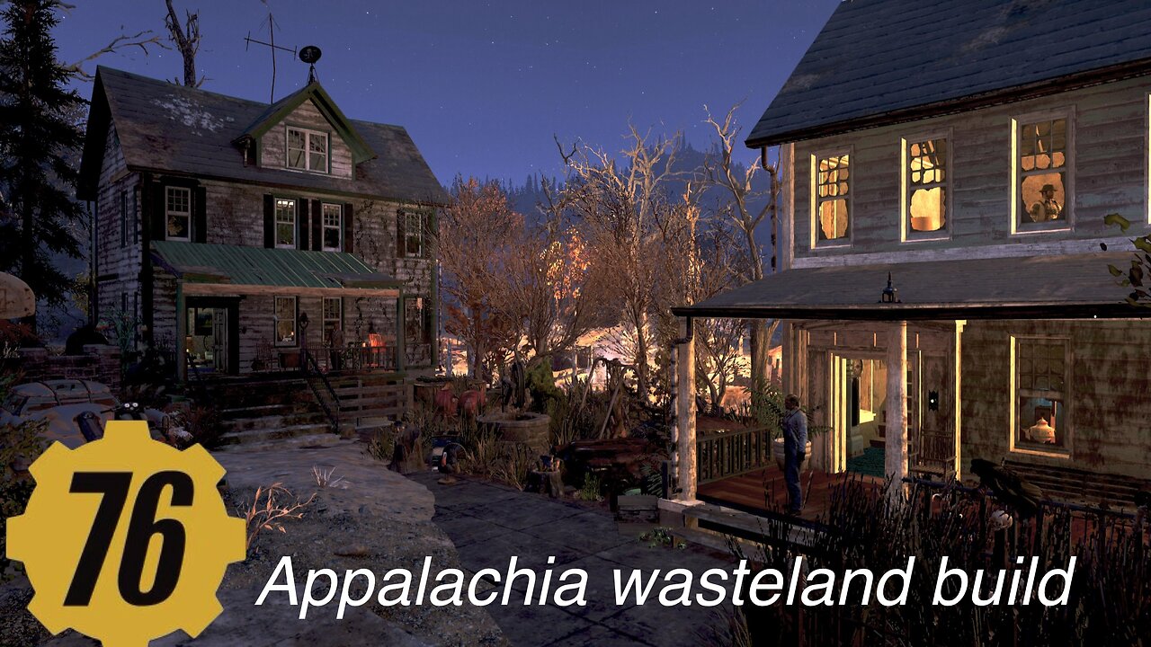 Fallout 76 Appalachia wasteland pre-existing structure restoration camp build
