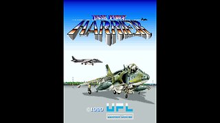 Task Force Harrier Arcade Game, UPL 1989, Longplay