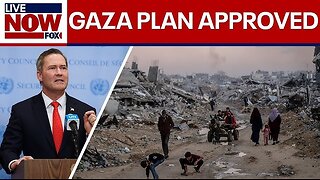 Trump Hails UN Security Council Backing Gaza Peace Plan