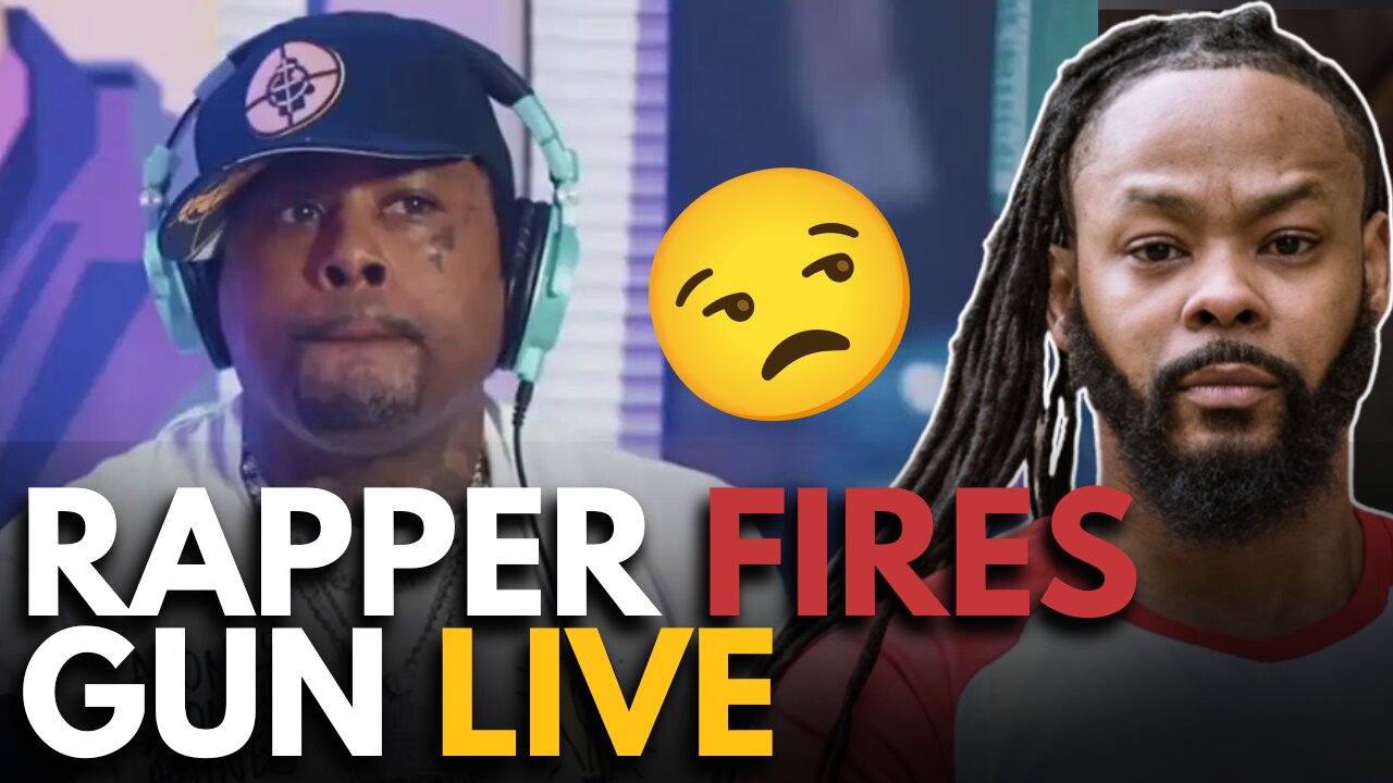 Rapper's Fires Gun LIVE During Podcast 🤦🏾‍♂️