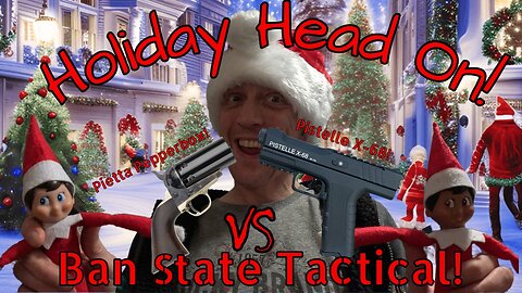 Pistelle X-68 vs Pietta Pepperbox Holiday Head On! (Ban State Tactical)