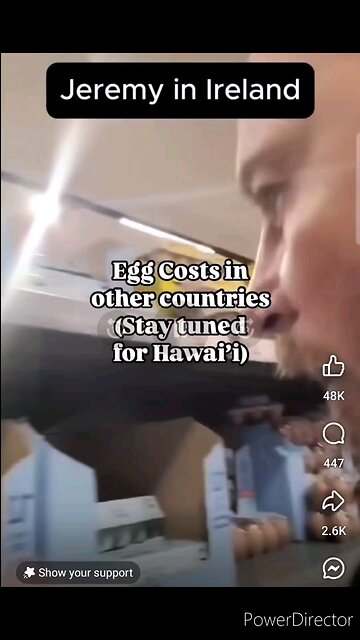 The manufacturer egg shortage. Democrat money laundering operation