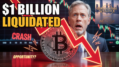 $1 BILLION LIQUIDATED: Bitcoin Crash Below $110K = MASSIVE Opportunity? 