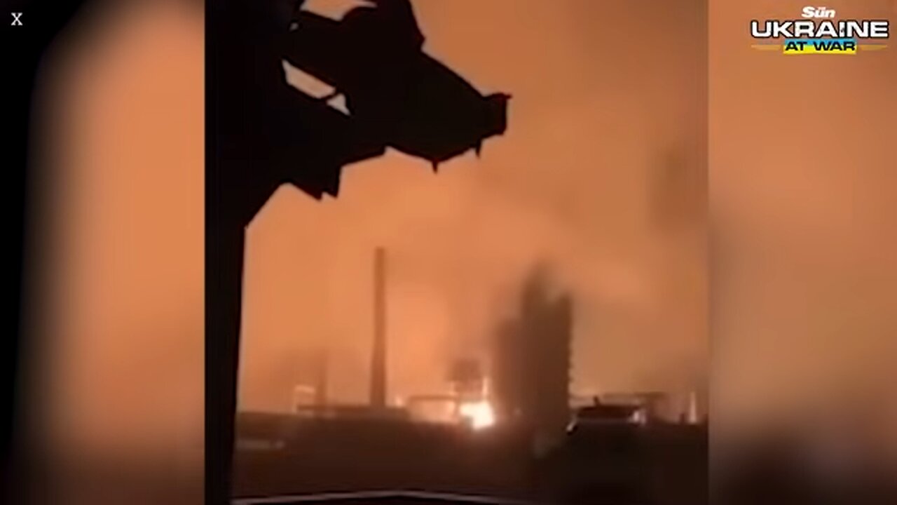 Ukrainian drones DESTROY Russian power substation in Belgorod with HIMARS rockets