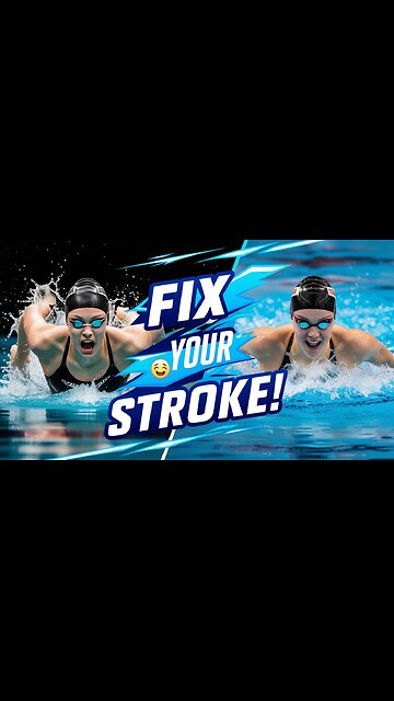 One Easy Fix to Swim Perfect Freestyle 🏊‍♂️💦 #swimming #freestyle