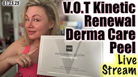 Live V.O.T Kinetic Renewal Derma Care Peel Demo, AceCosm.com and Code Jessica10 Saves you money