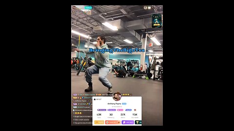 Why is this man at the gym voguing instead of doing exercises I was tickled at how the man was laughing