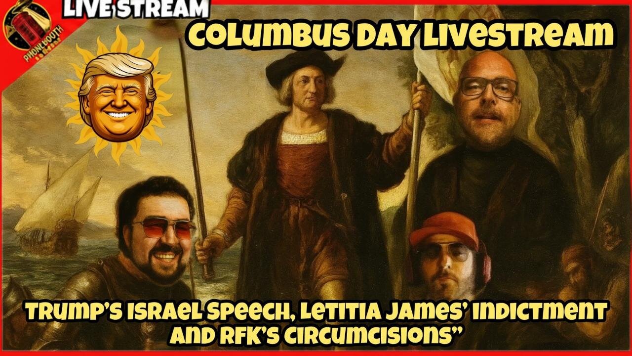 Trump's Israel Speech, Letitia James' indictment, and RFK's Circumsisions