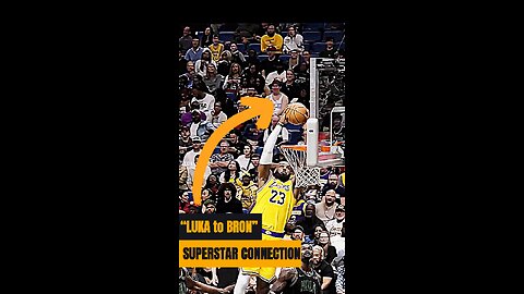 BRON ALLEY‑OOP FROM LUKA 😱🔥
