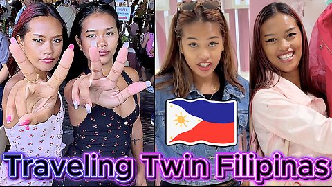 🇵🇭 Filipina Twin Sister Beauties Get DRIVERS LICENSES! Off Grid Morena Bratz Living Philippines