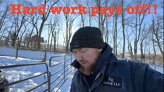 When hard work pays off