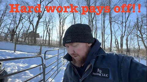 When hard work pays off