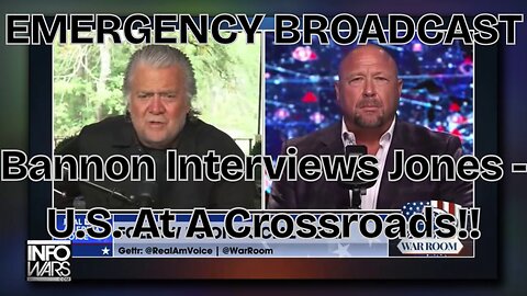 STEVE BANNON INTERVIEWS ALEX JONES - THE U.S. IS AT A CROSSROADS! (10.27.25)