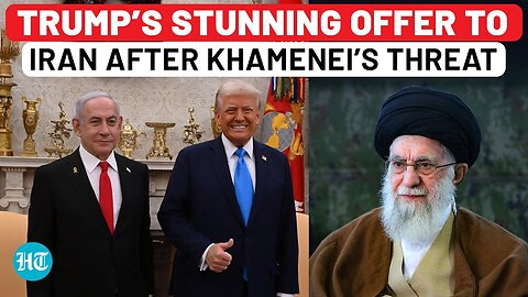 Trump Backtracks After Khamenei’s On-Camera Threat? US Prez’s Stunning Offer To Iran Amid War Fears