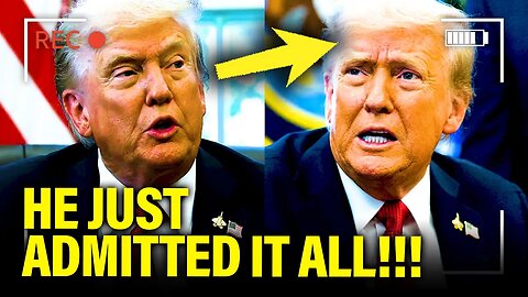 Trump goes OFF THE RAILS in OVAL PRESSER with SHOCK ADMISSIONS