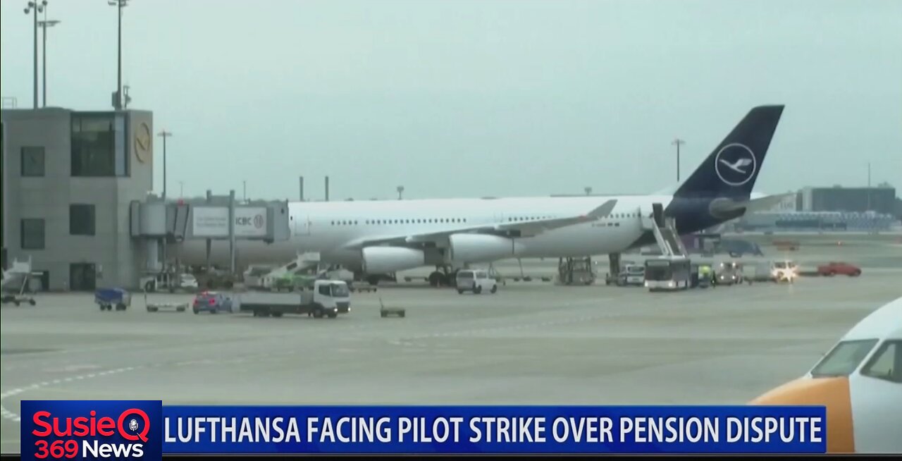 LUFTHANSA FACING PILOT STRIKE OVER PENSION DISPUTE