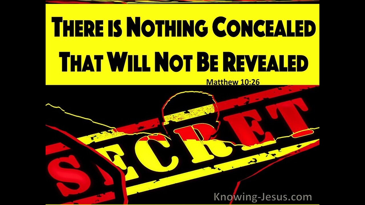 There Is NOTHING Concealed - Part 2 - The Mark