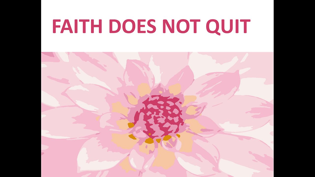 April 6 (Year 4) FAITH DOES NOT QUIT! - Tiffany Root & Kirk VandeGuchte