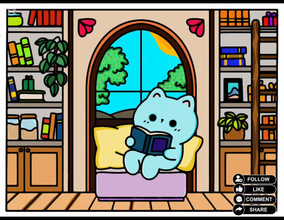 Coloring with Myartisanco cozy spaces