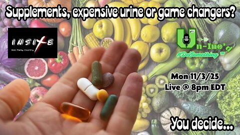 Un-Inc'd: Supplements, expensive urine or game changers? You decide…