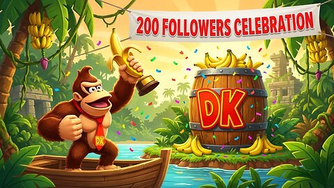 ALL DKC GAMES 100% COMPLETED FOR 200 FOLLOWERS! (PT.2)