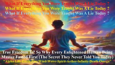 True Freedom Is? Why Every Enlightened Human Being Master Fasted (The Secret They Never Told You)
