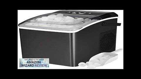 Koolatron Countertop Ice Machine Portable Ice Maker 26Lbs/24Hrs 9 Review