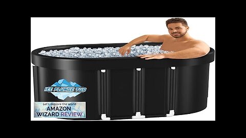 XXL Large Oval Ice Bath Tub for Athletes 102 Gallons Cold Review