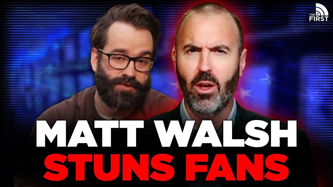 Matt Walsh Makes AMAZING Announcement