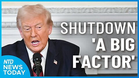 Trump: Shutdown A ‘Big Factor’ In Election Results; SCOTUS Weighs Tariffs