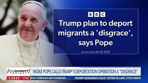 "Mr. Homan, I’m afraid the Catholic Church will have to be placed under new management..."