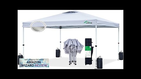 10x10 Pop Up Canopy Tent300D Silver-Coating TopPop Up Canopy Tent Instant Portable Review