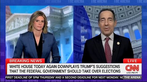 Rep Jamie Raskin Claims Voter Fraud's Not An Issue