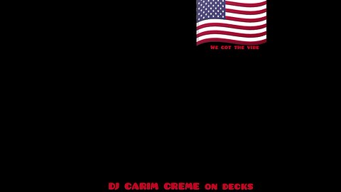 DJ CARIM CREME on decks (We got the vibe by Mthogen Beats)