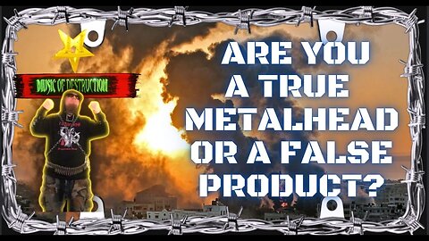 ⛓️Are you a true metalhead or a false product?⛓️
