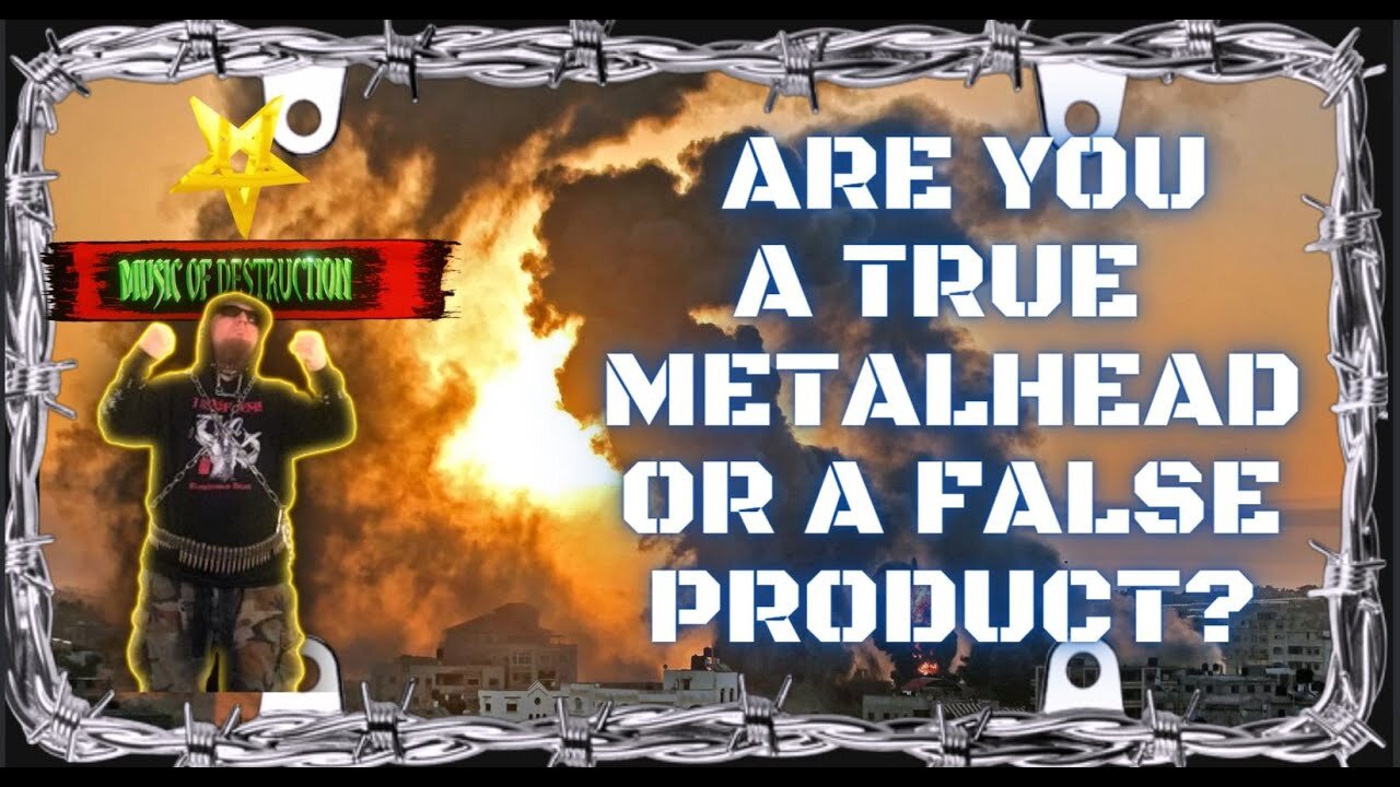 ⛓️Are you a true metalhead or a false product?⛓️