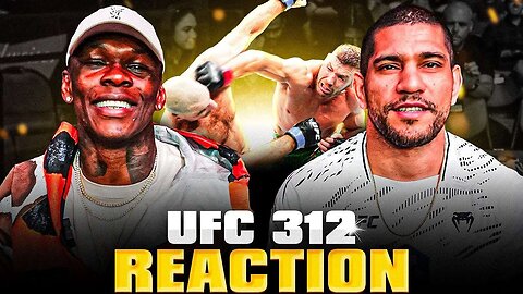 Israel Adesanya & Alex Pereira React To UFC 312 Pay Per View Cage Side