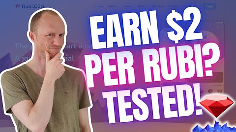 Rubi Mining App Review – Can You REALLY Earn $2 per Rubi? (My Honest Test)