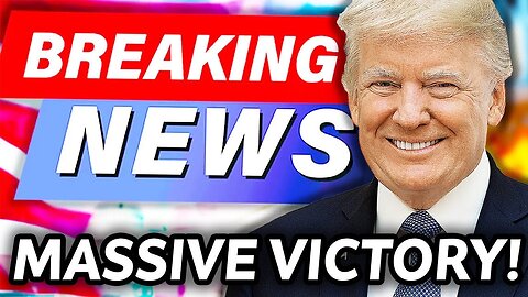 BREAKING NEWS! HUGE NEW UNANIMOUS WIN FOR PRESIDENT TRUMP JUST RELEASED!