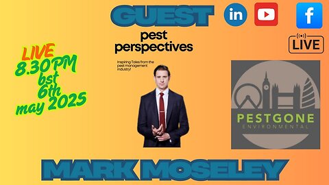 🎙️ Pest Perspectives EP 13 – Mark Moseley | PestGone Environmental Ltd | Military-Grade Pest Control