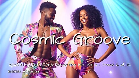 * Live Stream * COSMIC GROOVE (Official New Disco Music Video) * Digital Melodies *