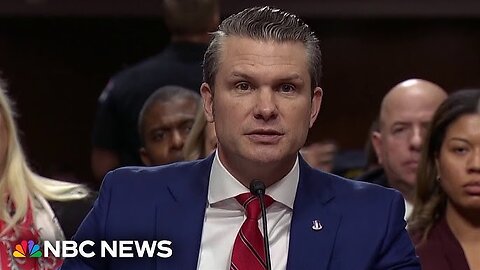 WATCH: Pete Hegseth's full opening statement at Senate confirmation hearing