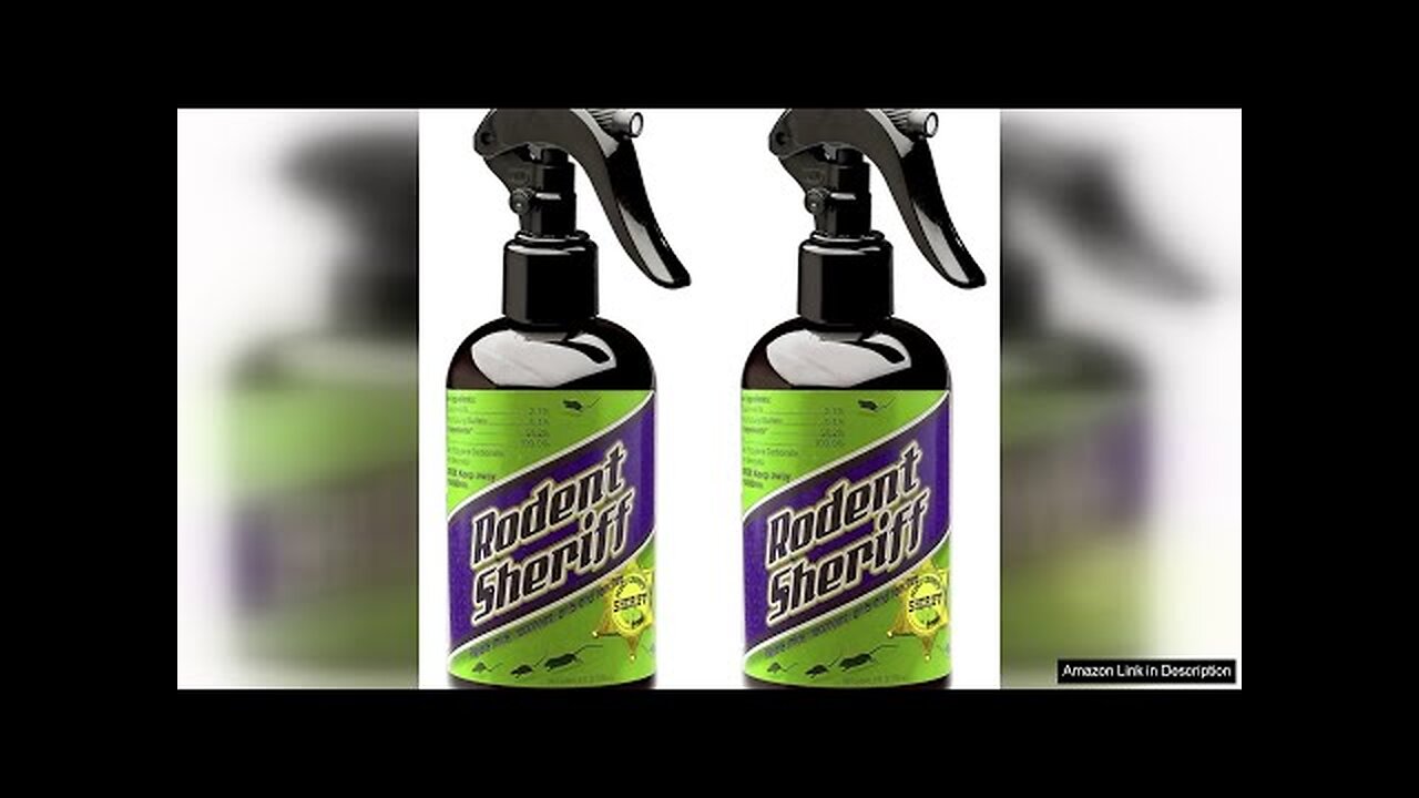 Peppermint Oil Repellent Fast Acting Pest Control Spray Repels Mice, Review