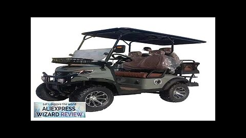 2024 Customized Off-road 48/60/72V Lithium Battery 4 Seats Hunting Buggy Ready Review