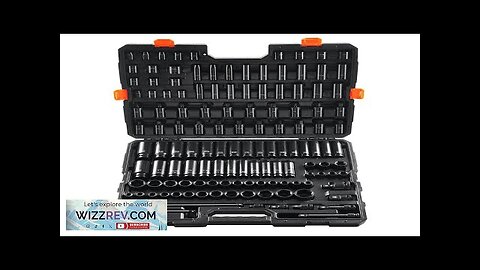 VEVOR Impact Sockets Set 130PCS 6-Point 3/8" & 1/2" Drive Bit Ratchet Review