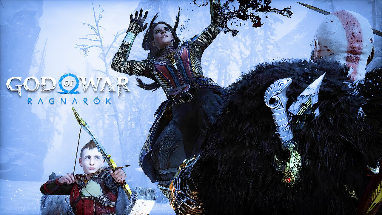 Kratos vs Freya: The Epic Fight Scene You Can't Miss!