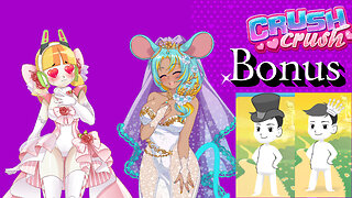 Let's Play Crush Crush: Outer Space Event. Showing off Some Outfits