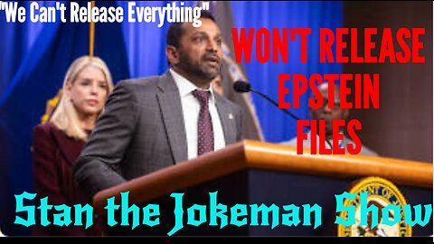 NO RELEASING OF THE COMPLETE EPSTEIN FILES AS MAGA Protects Trump and Others