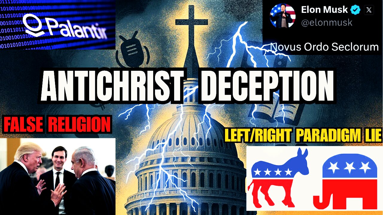 Only The Lost Trust The World | Framework To Worship The Image of The Beast